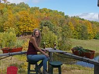 Mary Alice and Terry at our home in Topsham, Vermont