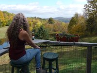 We look out towards the White Mountains of New Hampshire